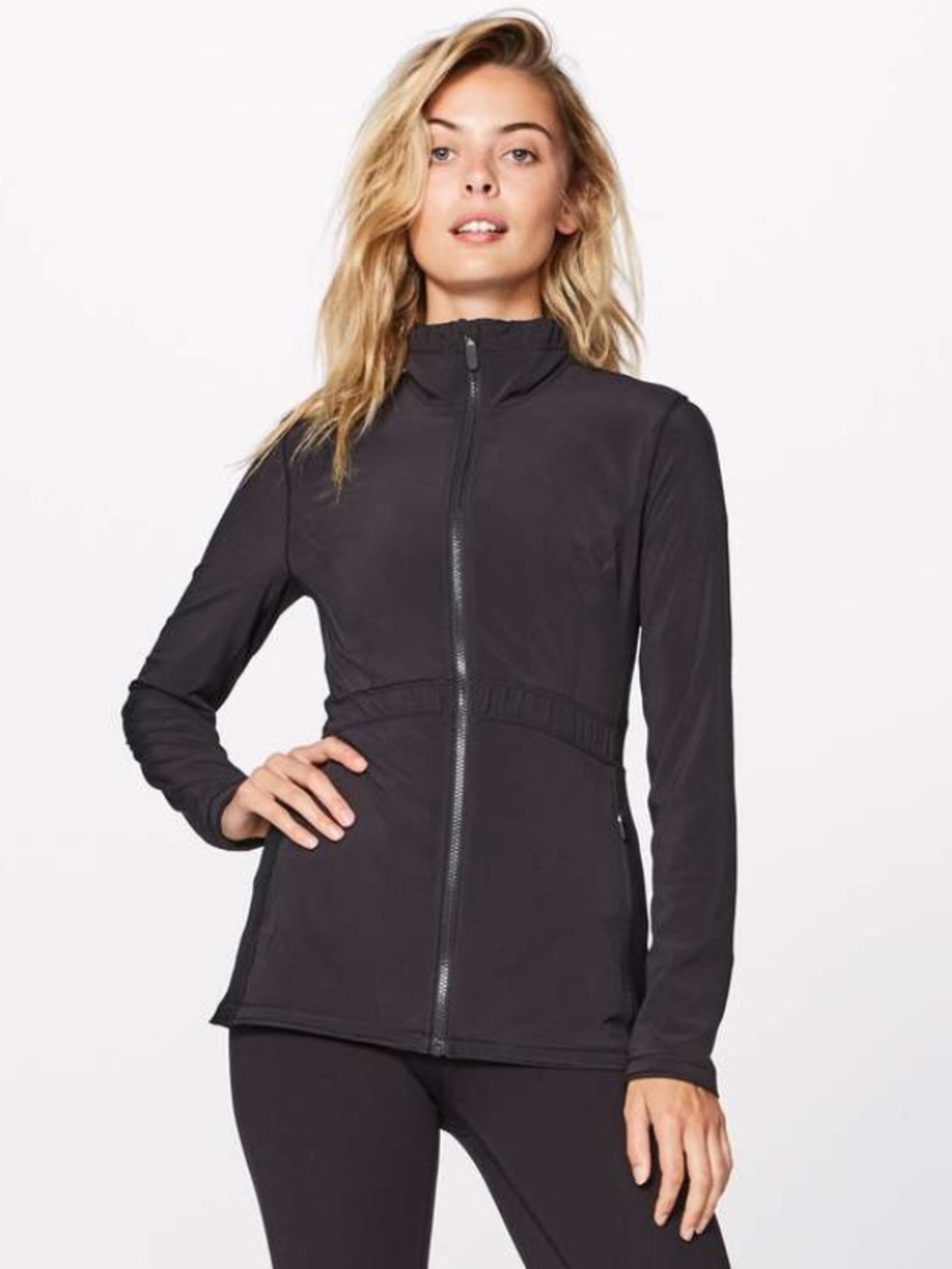Lululemon Black Round Trip Slim Fit Jacket